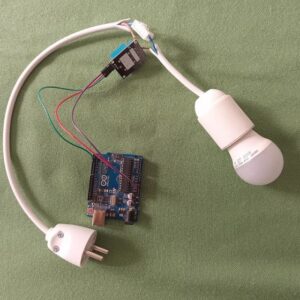 Control a lamp by Arduino UNO