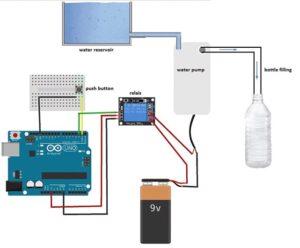 Use water pump by Arduino board