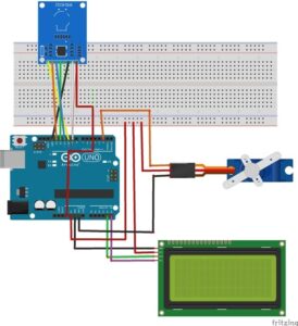 Hfpa Arduino Control Smart door access control using Arduino and RFID card