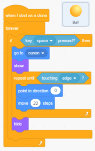 Make your first shooting game in Scratch