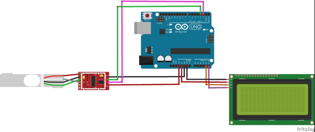 Building a Digital Scale using Arduino UNO and HX711