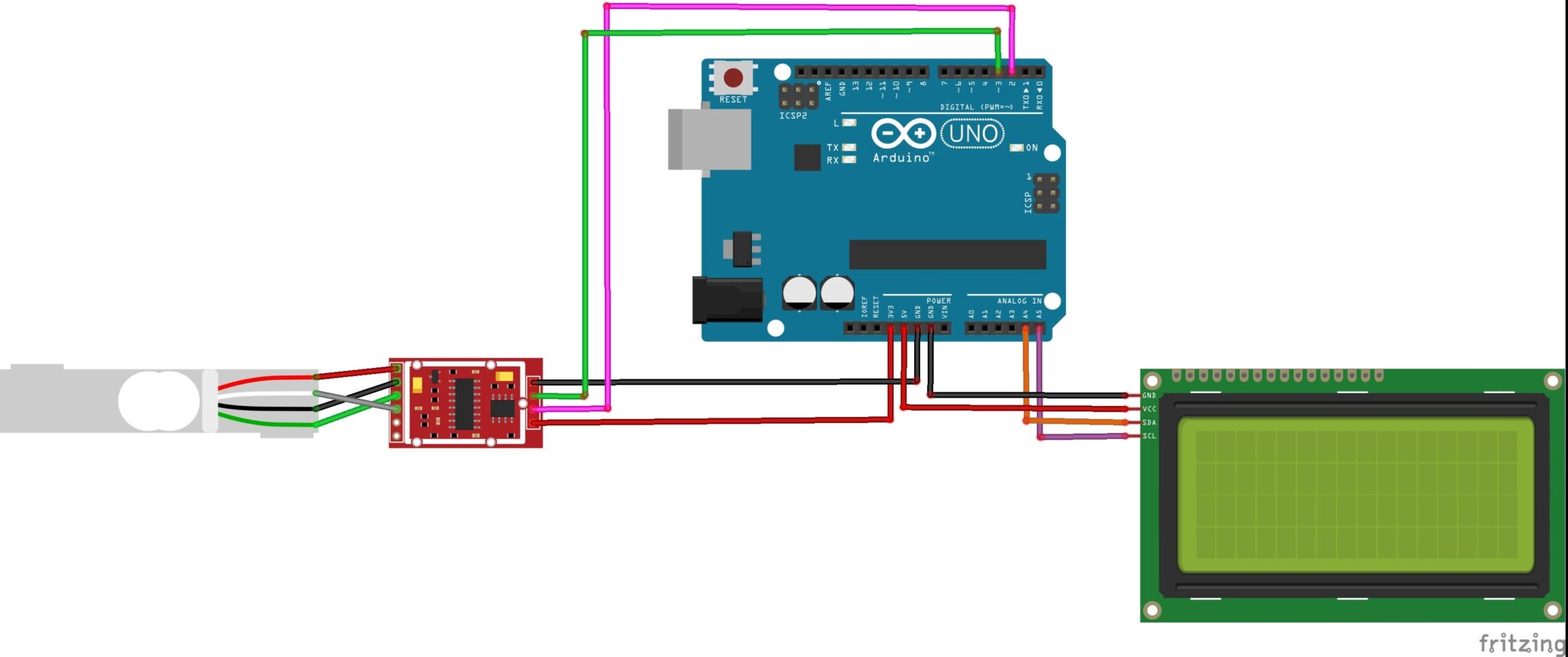 Building a Digital Scale using Arduino UNO and HX711