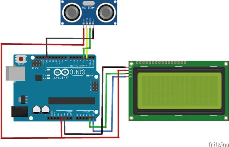 Smart water level measurement with Arduino UNO and HC-SR04